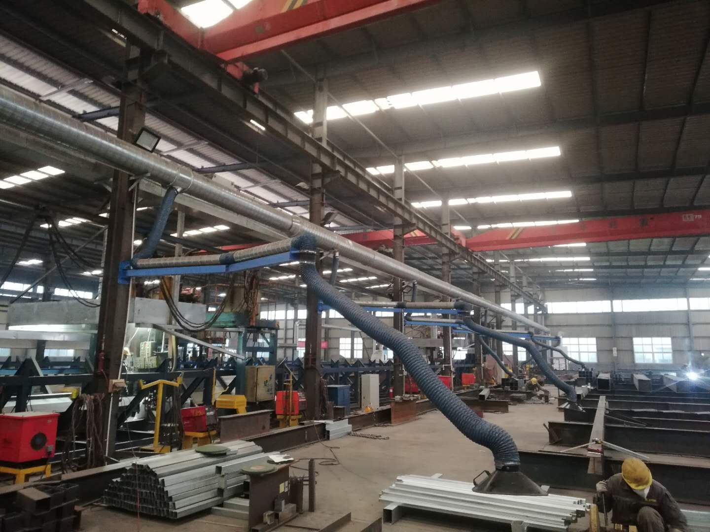 河南飞博环保-焊（hàn）接车间整体除尘系统(图3)